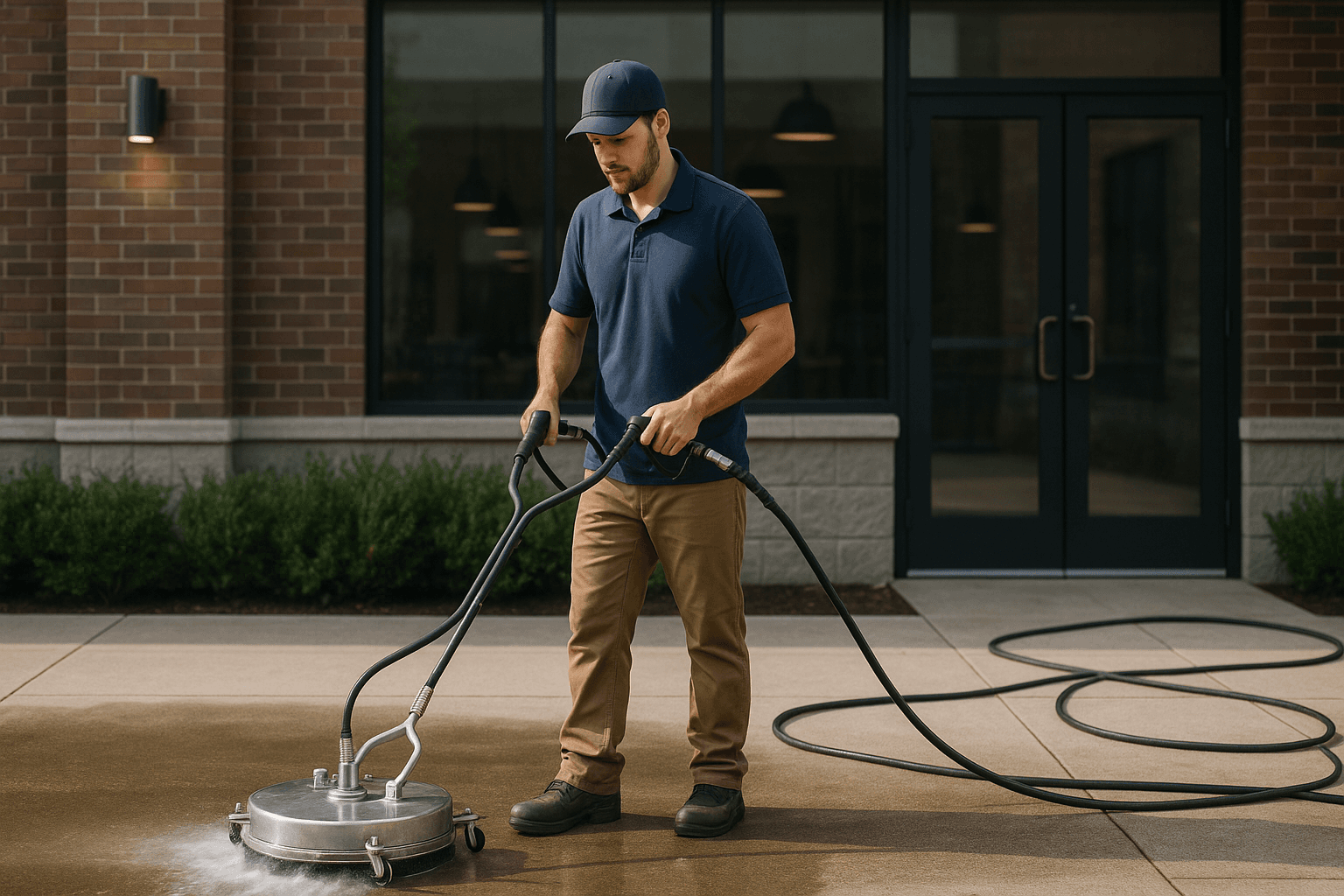 Aqua Men Pro Exterior Cleaning & Paver sealing hero image
